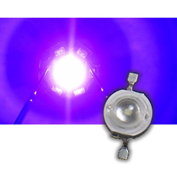20 St 5mm LEDs ultrahell UV-Blacklight ultraviolett UV Schwarzlicht Leuchtdioden 