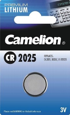 Lithium Knopfzelle CAMELION CR2025 3V