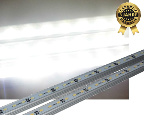 onbetaald piek Inactief 2x 0,5m LED Leisten Set für 60cm Aquarien 2300lm SMD 5630 natürliches weiß  | LEDkauf24.de - LED Ambiente und Beleuchtungslösungen