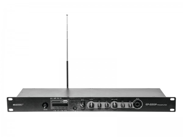 OMNITRONIC EP-220P Vorverstärker mit MP3-Player