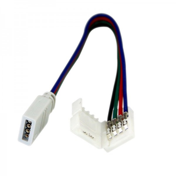 Lötfreier RGB Stecker für 10mm LED Strips 5050
