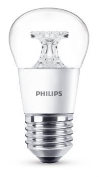 Philips E27 LED Tropfen 5.5W 470lm warmweiß klar