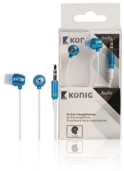 König Smart Kopfhörer 3,5mm Blau