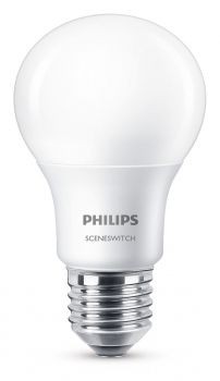 Philips E27 LED Lampe SceneSwitch 8W 806lm warmweiß