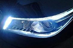 KFZ LED Streifen 30 cm 15 LED Auto Strip WEIß IP65   - LED  Ambiente und Beleuchtungslösungen