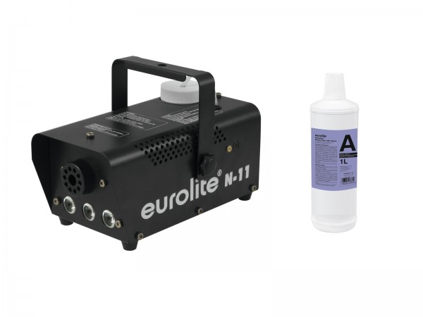 EUROLITE Set N-11 LED Hybrid amber Nebelmaschine + A2D Action Ne