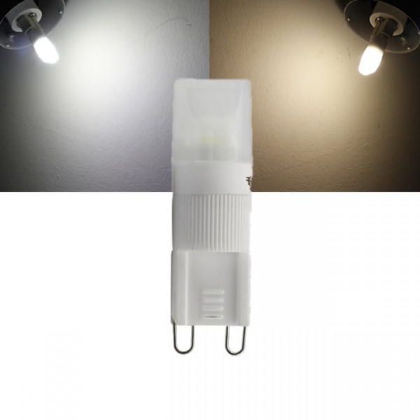 LED G9 2W Keramik dimmbar 230V Leuchtmittel warmweiß kaltweiß (Spot, Strahler, Halogen)